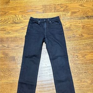 Rag &bone cigarettes jeans. Black. Size 24